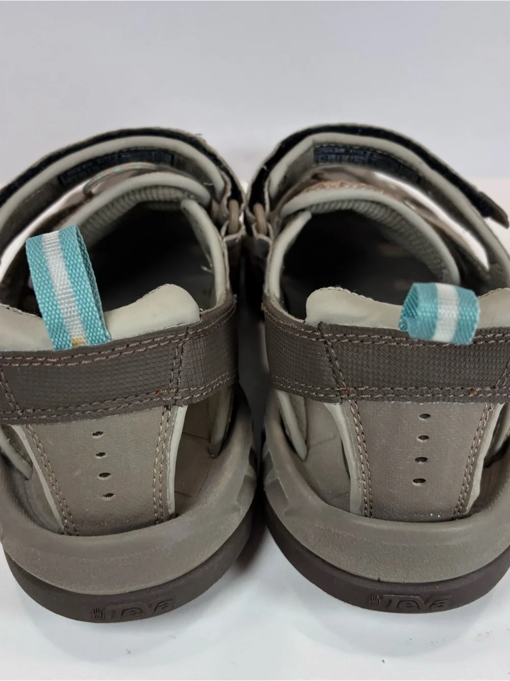 Teva Dozer III Women's Sandal, Size 9, Color Gray/Blue - Outdoor Hiking Walking